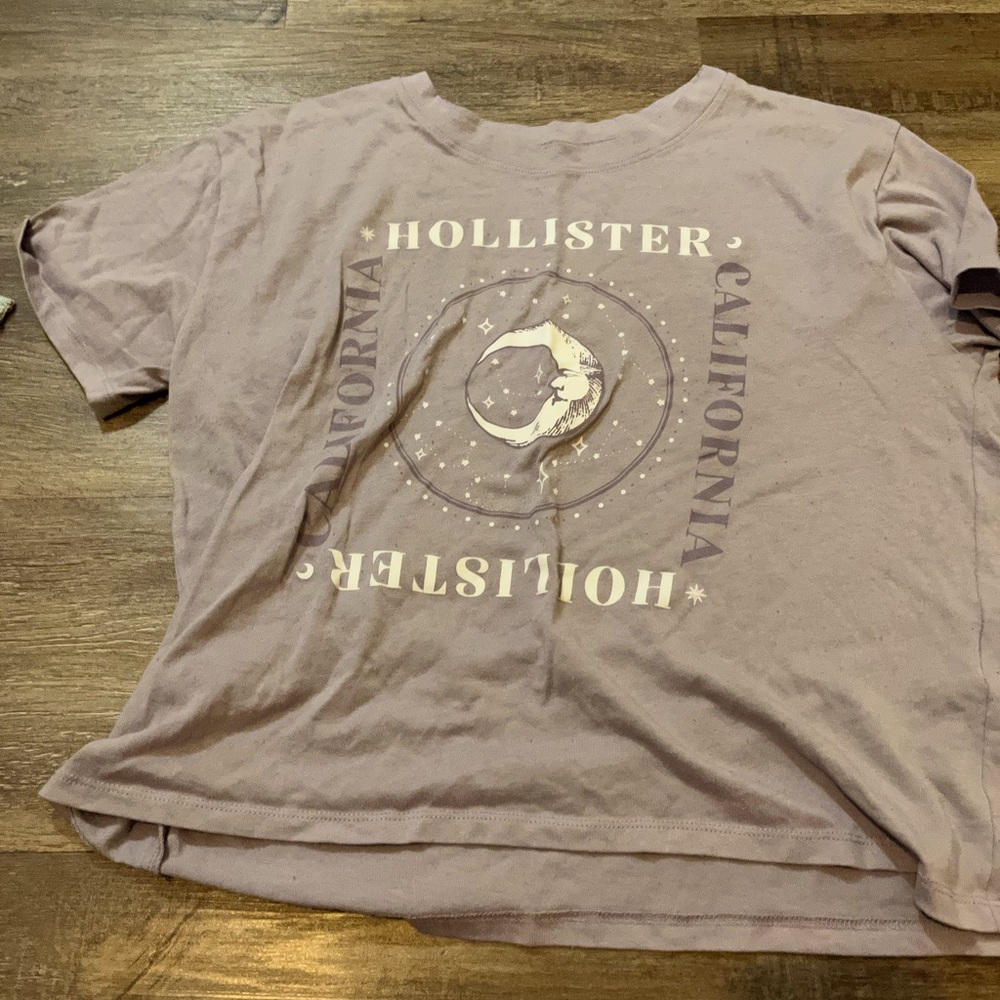Hollister shirt, size medium/small and used kind of worn out